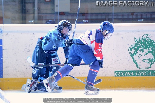 2012-12-02 Chiavenna 0721 Hockey Milano Rossoblu U10-Lecco - Simone Lodolo